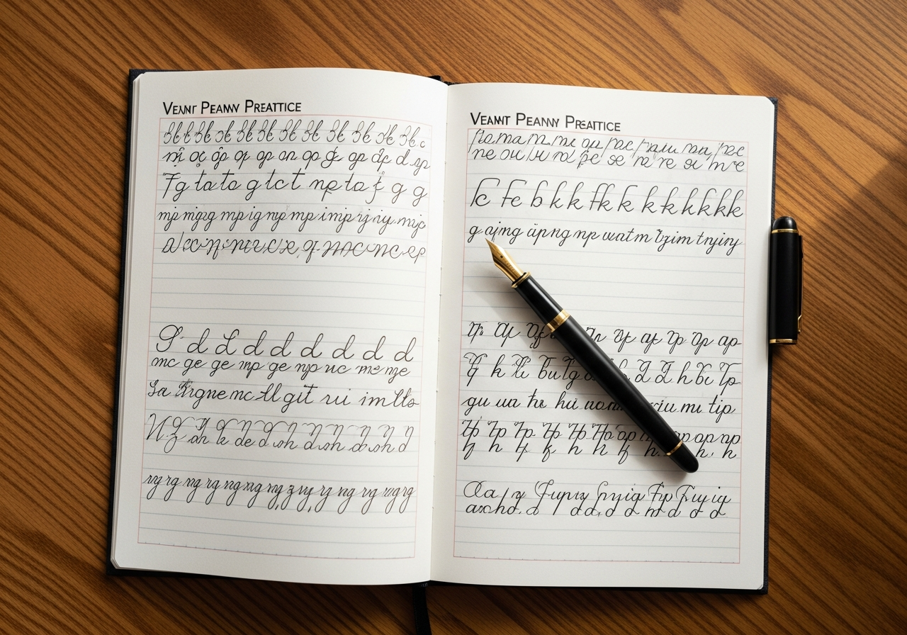 Тетрадь с практическими упражнениями Handwritea